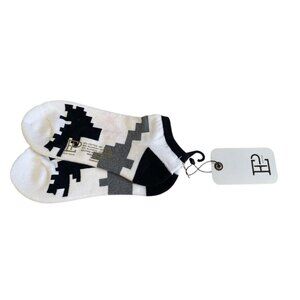 Ep Pro Sports Low Cut Women's Socks - One Size - Blk/Wh
